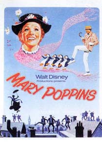 Locandina originale del film Mary Poppins