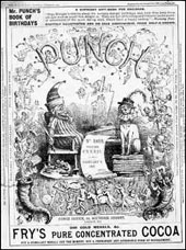 La copertina dellarivista satirica inglese Punch, 1867